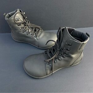 BRAND NEW Realfoot "Farmer Spring/Fall" Black Size 40 Barefoot/Minimalist Boots